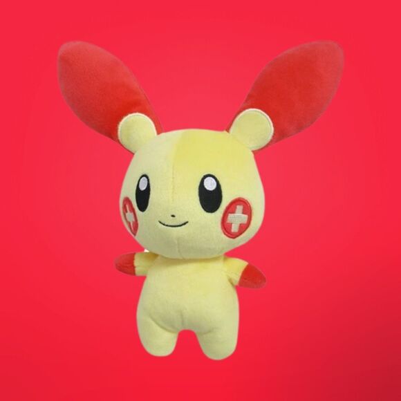 Pokemon Central Pokemon All Star Plusle Plush 5" - Picture 1 of 2